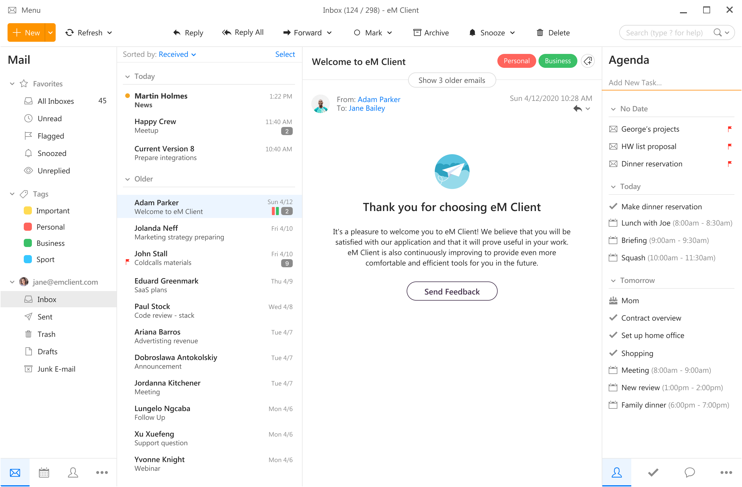 best mac mail client for exchange